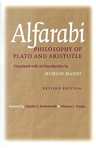 Alfarabi's Philosophy of Plato and Aristotle book cover