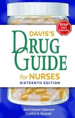Davis's Drug Guide for Nurses book cover