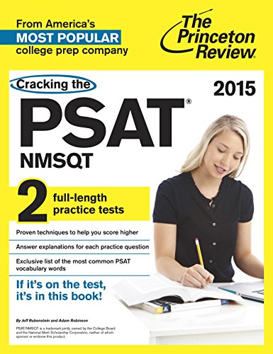 Cracking the PSAT/NMSQT with 2 Practice Tests book cover