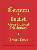 German English Genealogical Dictionary