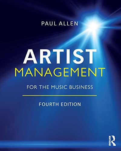 Artist Management for the Music Business book cover