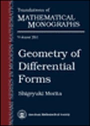 Geometry of Differential Forms (Translations of Mathematical Monographs, Vol. 201) book cover