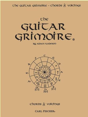 The Guitar Grimoire: A Compendium of Guitar Chords and Voicings by Adam Kadmon (1993-06-01) book cover