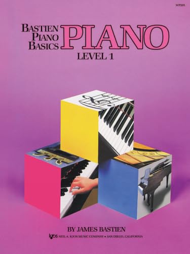 Bastien Piano Basics: Piano Level 1 book cover
