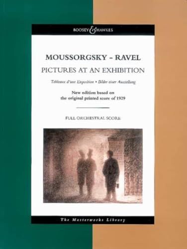 Pictures at an Exhibition: Orchestrated by Maurice Ravel Eulenburg Audio+score book cover