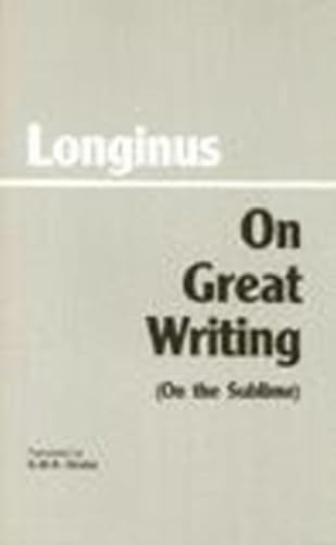 On Great Writing (On the Sublime) book cover