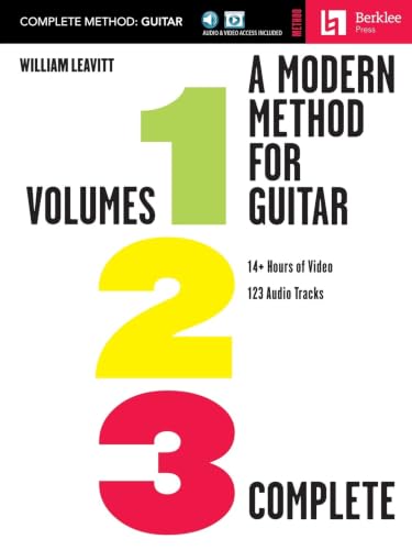 A Modern Method for Guitar: Volumes 1, 2, 3 Complete book cover