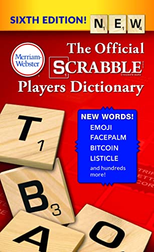 The Official Scrabble Players Dictionary book cover