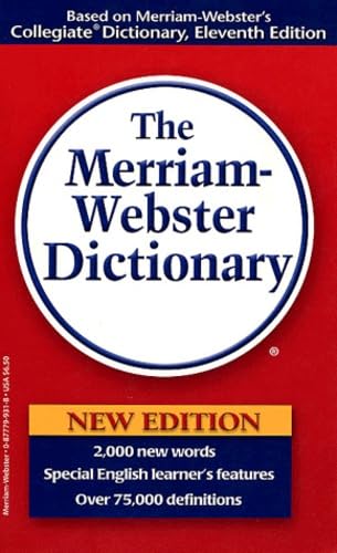 The Merriam-Webster Dictionary book cover