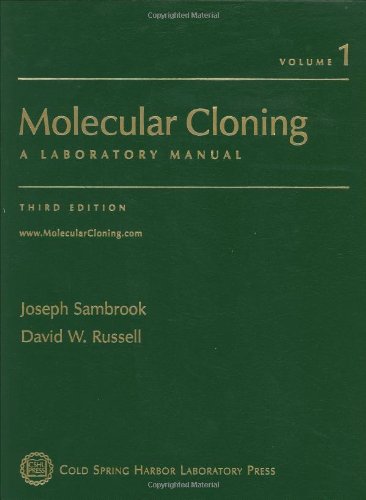 Molecular Cloning: A Laboratory Manual book cover