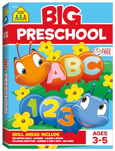 Big Preschool Workbook book cover
