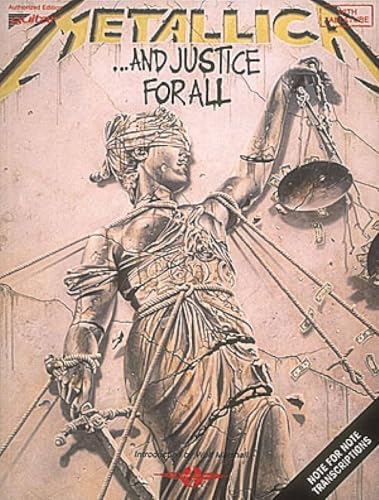 Metallica - ...and Justice for All book cover