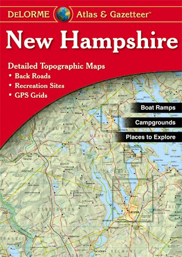 New Hampshire Atlas and Gazetteer book cover