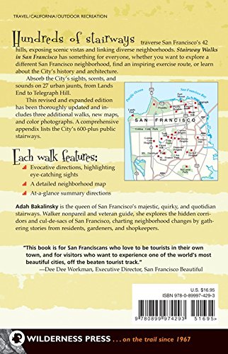 Stairway Walks in San Francisco book cover