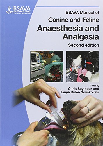 BSAVA Manual of Canine and Feline Anaesthesia and Analgesia book cover