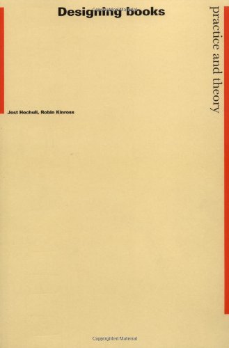 Designing Books: Practice and Theory book cover