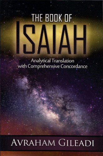Book of Isaiah - Analytical Translation with Comprehensive Concordance book cover