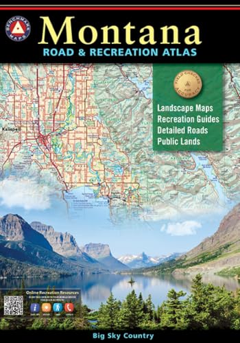 Montana Road & Recreation Atlas book cover