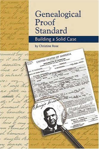 Genealogical Proof Standard: Building a Solid Case book cover