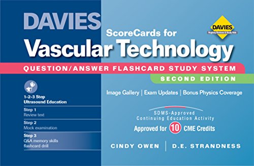 ScoreCards for Vascular Technology, 2nd Edition book cover