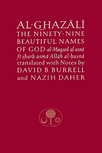 Al-Ghazali on the Ninety-nine Beautiful Names of God book cover