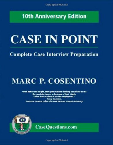 Case in Point: Complete Case Interview Preparation book cover