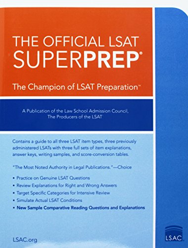 The Official LSAT SuperPrep: The Champion of LSAT Prep book cover