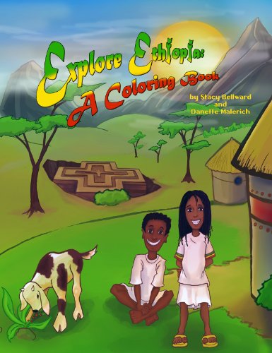 Explore Ethiopia - A Coloring Book book cover