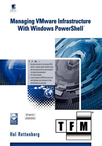 Managing Vmware Infrastructure with Windows Powershell Tfm book cover