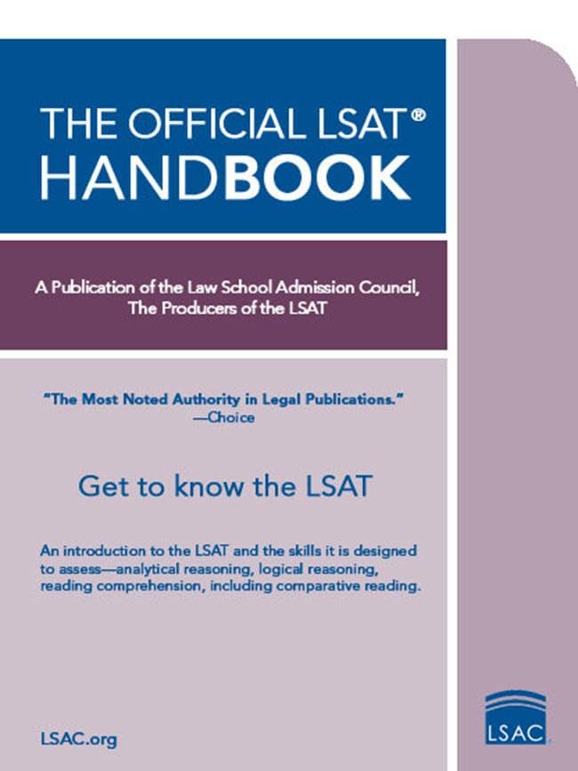 The Official LSAT Handbook: Get to Know the LSAT book cover
