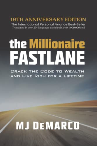 The Millionaire Fastlane by MJ DeMarco book cover