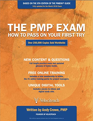 The PMP Exam: How to Pass on Your First Try book cover