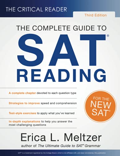 The Critical Reader: The Complete Guide to SAT Reading book cover