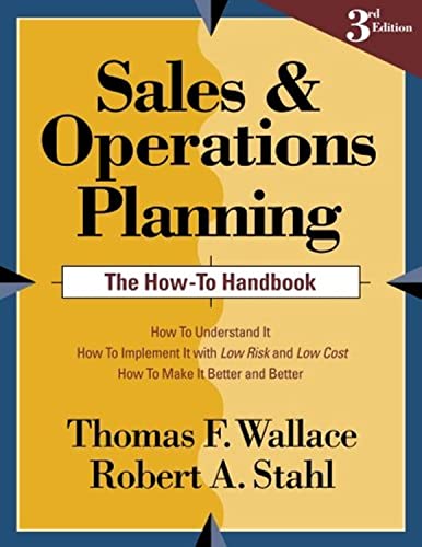 Sales and Operations Planning the How-To Handbook book cover