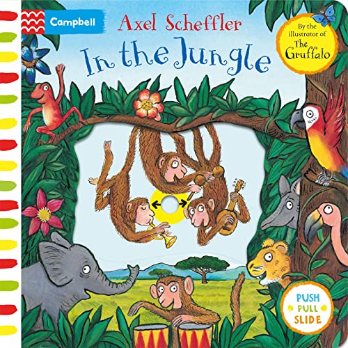 Read In The Jungle: A Push, Pull, Slide Book (Campbell Axel Scheffler)