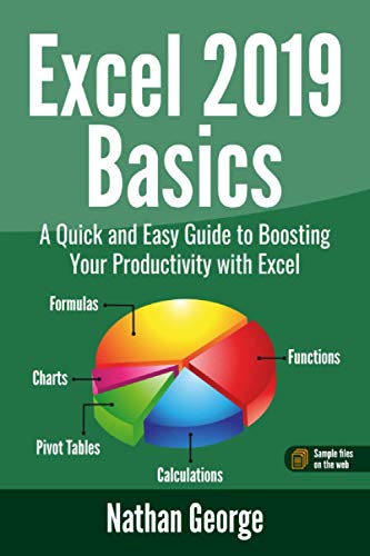 Excel 2019 Basics: A Quick and Easy Guide to Boosting Your Productivity with Excel book cover