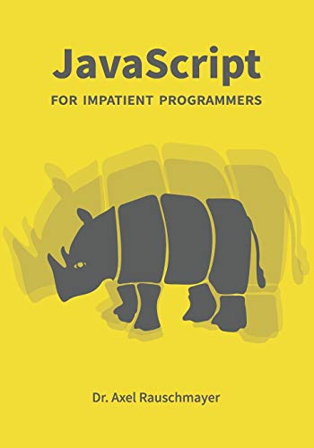 JavaScript for impatient programmers book cover