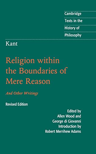 Religion Within the Boundaries of Mere Reason
