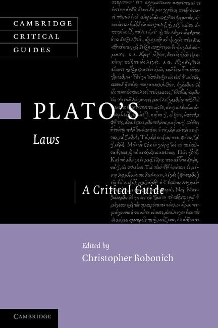 Plato's 'Laws': A Critical Guide book cover
