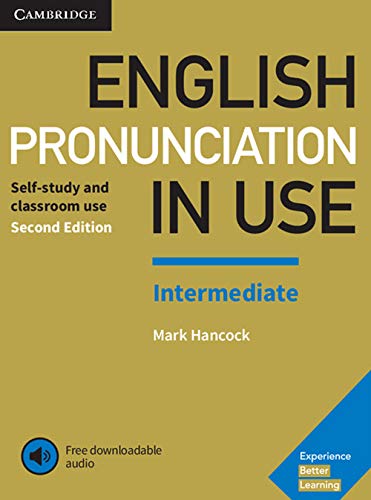 Copertina libro English Pronunciation in Use Intermediate di Mark Hancock Cambridge con audio.