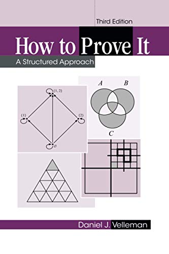 How to Prove It: A Structured Approach book cover