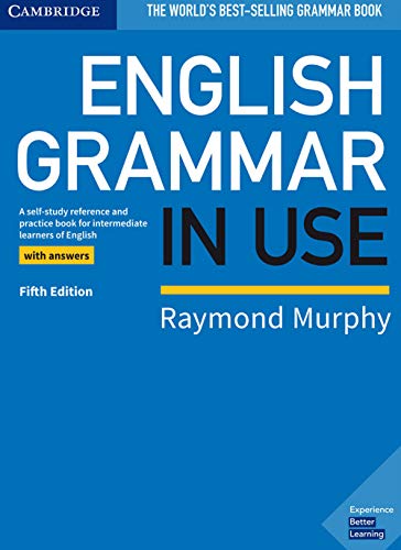 Copertina libro English Grammar in Use di Raymond Murphy, manuale di grammatica inglese Cambridge.