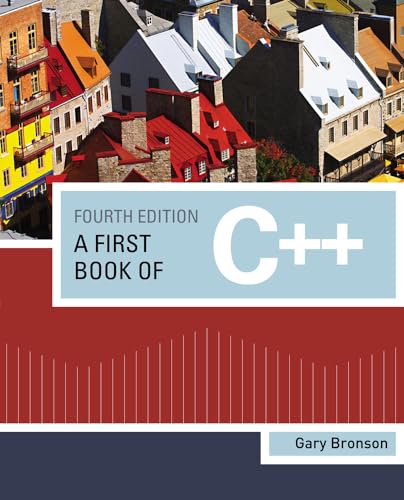 A First Book of C++, from Here to There book cover