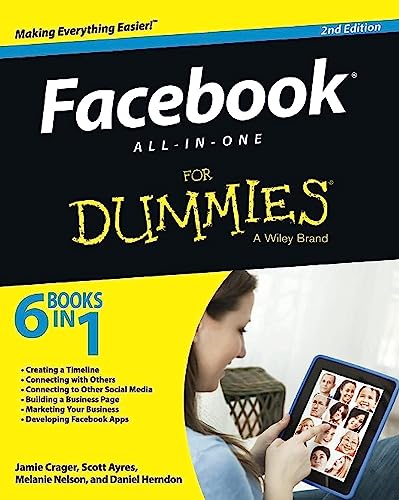 Facebook All-In-One for Dummies book cover