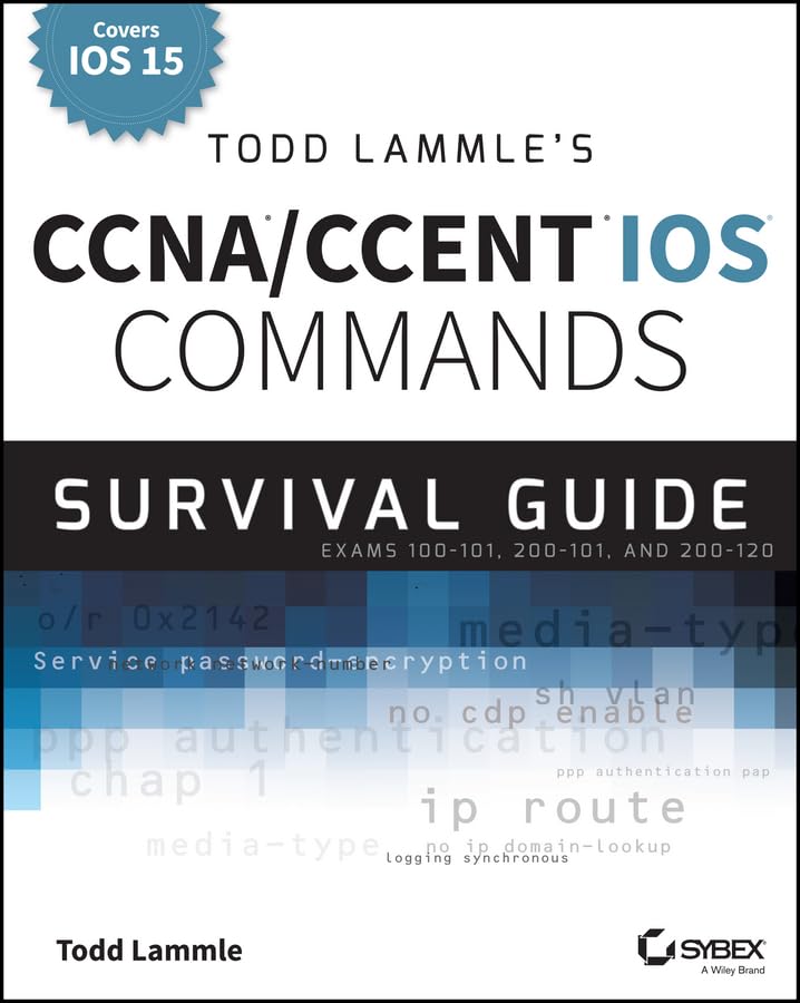 CCNA Routing and Switching Study Guide: Exams 100-101, 200-101, and 200-120 book cover