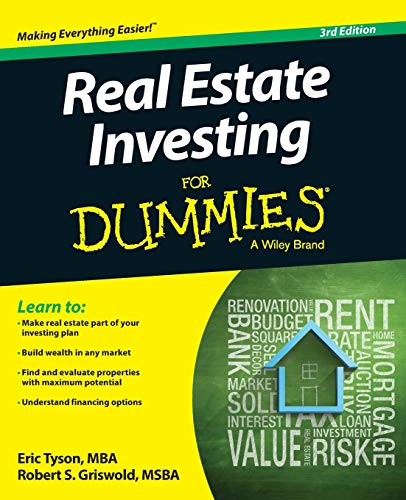 Real Estate Investing For Dummies book cover