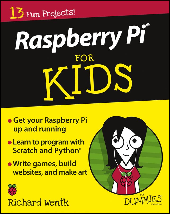 Raspberry Pi for Kids for Dummies book cover
