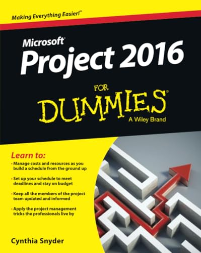 Project 2016 for Dummies book cover