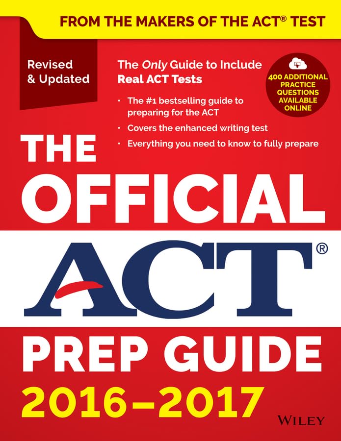The Official ACT Prep Guide, 2016 - 2017 book cover