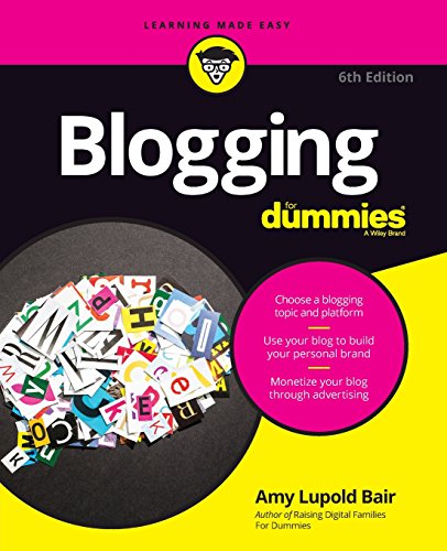 Blogging for Dummies, 6th Edition book cover